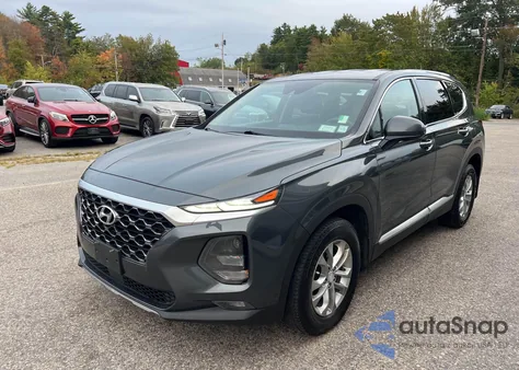 2020 Hyundai Santa Fe from USA, damaged, VIN 5NMS3CAD8LH229680